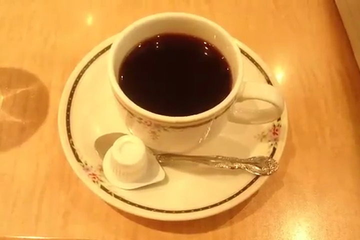 サンローゼパセオ店　モーニングコーヒー210円